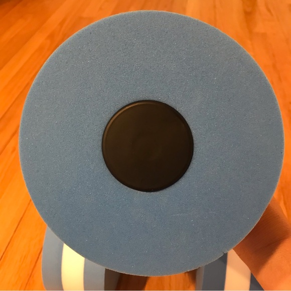 Aquatic Exercise Dumbbells - blue & white striped. Approx 10.5”L x 6”W. - Picture 6 of 9